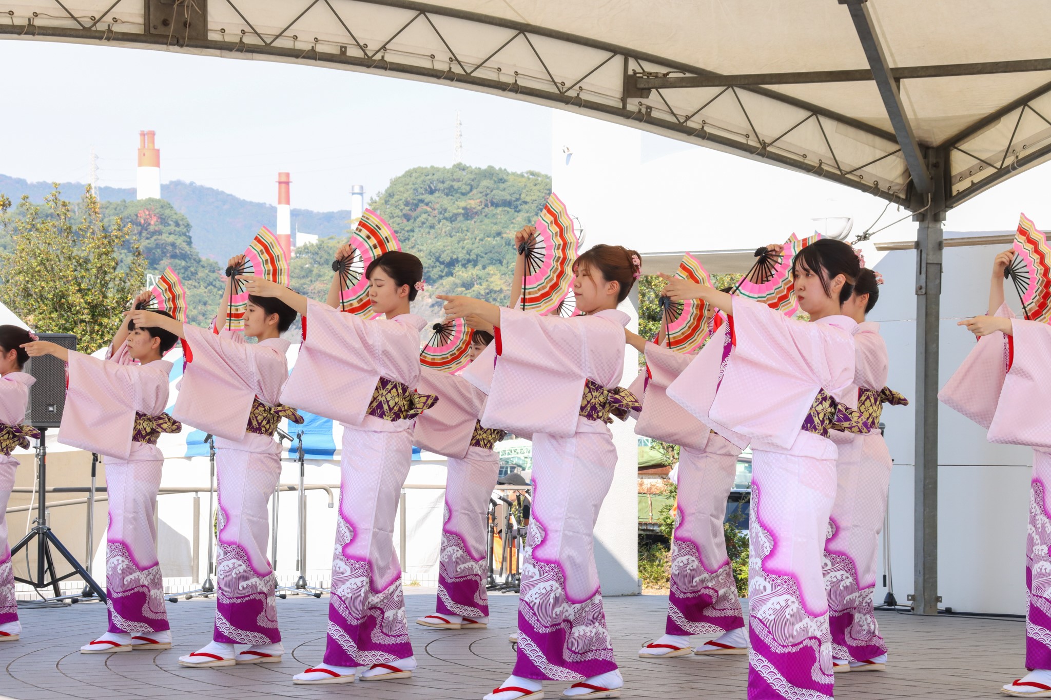 津久見扇子踊り